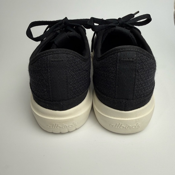 Allbirds Wool Piper WP2 Shoes Mens Size 11 Black Wool Lace Up Comfort Sneakers - Picture 4 of 11